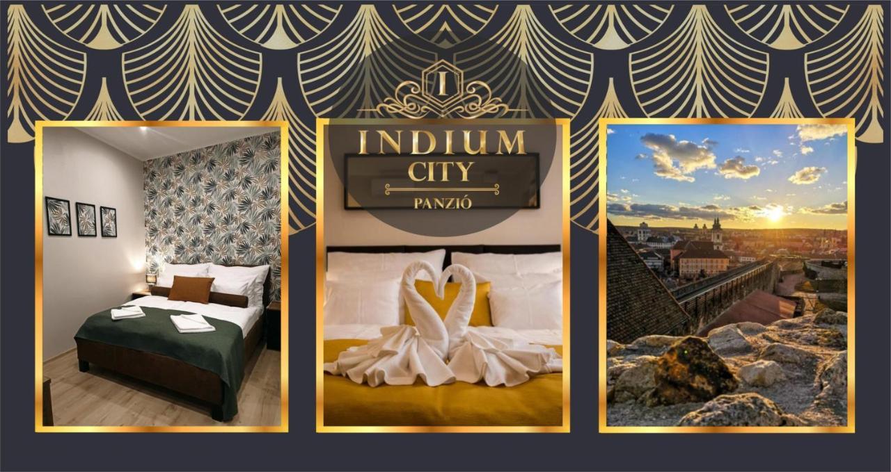 Indium City Panzio Eger Ngoại thất bức ảnh